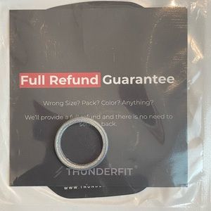 Ladies Thunderfit Silicone Ring, Silver